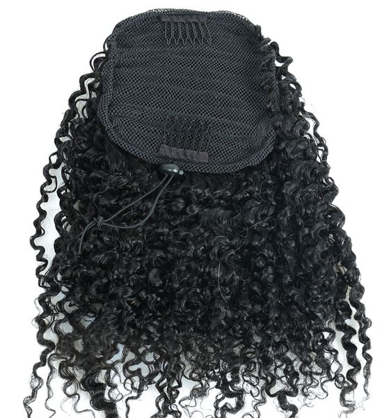 16 inch kinky curly ponytail extensions clip in human hair off black color 1b ponytail natural hair extensions 120g per piece ship 
16 inch kinky curly ponytail extensions clip in human hair off black color 1b ponytail natural hair extensions 120g per piece ship