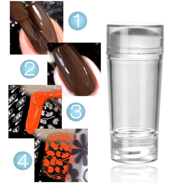 atomus transparent silicone head seal stamp + pattern scraper nail stamping plates polish printing diy nail art tools, White
atomus transparent silicone head seal stamp + pattern scraper nail stamping plates polish printing diy nail art tools, White