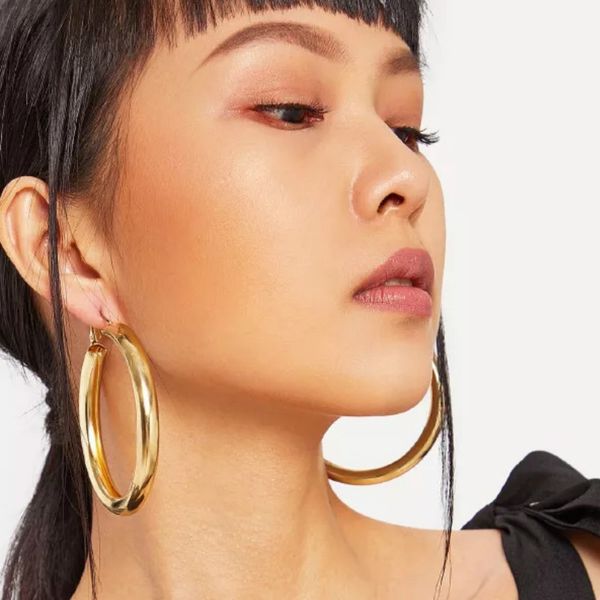 social banquet personality exaggerated metal hollow earrings girls gold circle alloy accessories new jewelry wholesale, Silver
social banquet personality exaggerated metal hollow earrings girls gold circle alloy accessories new jewelry wholesale, Silver