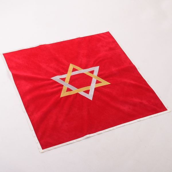 1pc wicca witch cosplay accessory vintage trisceli hexagram pattern tarot table cloth tarot cards tablecloth black/red, Silver
1pc wicca witch cosplay accessory vintage trisceli hexagram pattern tarot table cloth tarot cards tablecloth black/red, Silver