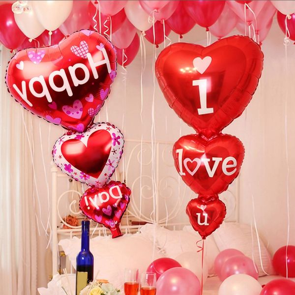 new design 95*50cm red heart love foil balloons marriage room layout wedding birthday party decoration inflated balloon suppies
new design 95*50cm red heart love foil balloons marriage room layout wedding birthday party decoration inflated balloon suppies