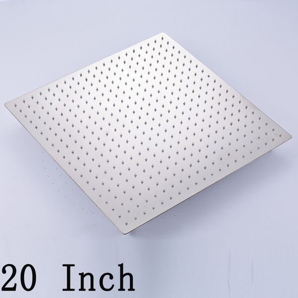 wholesale and retail solid brass chrome bathroom shower head 20 inch square rainfall shower head
wholesale and retail solid brass chrome bathroom shower head 20 inch square rainfall shower head