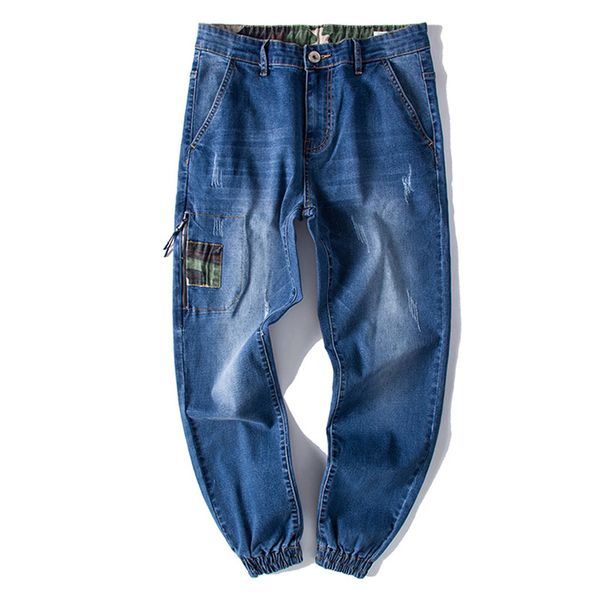 new plus size 44 46 men's jeans good quality harem stretch jeans men designer pants casual slim harem full length trousers, Blue
new plus size 44 46 men's jeans good quality harem stretch jeans men designer pants casual slim harem full length trousers, Blue