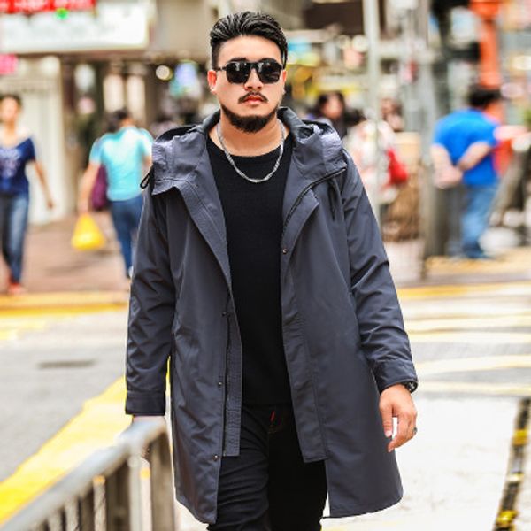 plus size 2xl-7xl mens long trench coat 2019 new brand casual slim overcoat hoodie trench windbreaker autumn warm male, Tan;black
plus size 2xl-7xl mens long trench coat 2019 new brand casual slim overcoat hoodie trench windbreaker autumn warm male, Tan;black