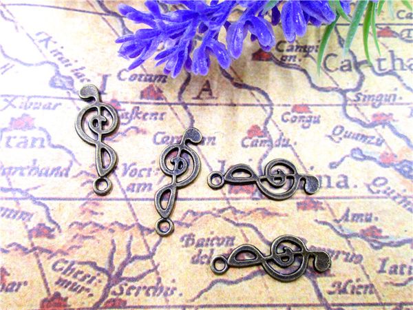 75pcs musical charms--antique brass tone treble clefm,music note charm pendant 27x10mm, Bronze;silver
75pcs musical charms--antique brass tone treble clefm,music note charm pendant 27x10mm, Bronze;silver