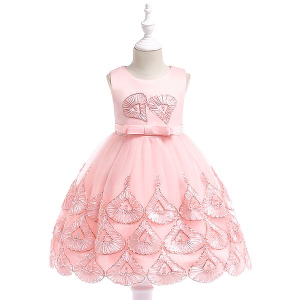 children's dress embroidery love heart drop shape princess dress sequin wedding dress, Red;yellow
children's dress embroidery love heart drop shape princess dress sequin wedding dress, Red;yellow