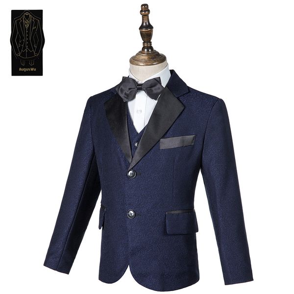 high-end exquisite boy gentleman handsome suit three-piece suit (jacket + pants + vest) boy formal party ball dress support custom, Black
high-end exquisite boy gentleman handsome suit three-piece suit (jacket + pants + vest) boy formal party ball dress support custom, Black