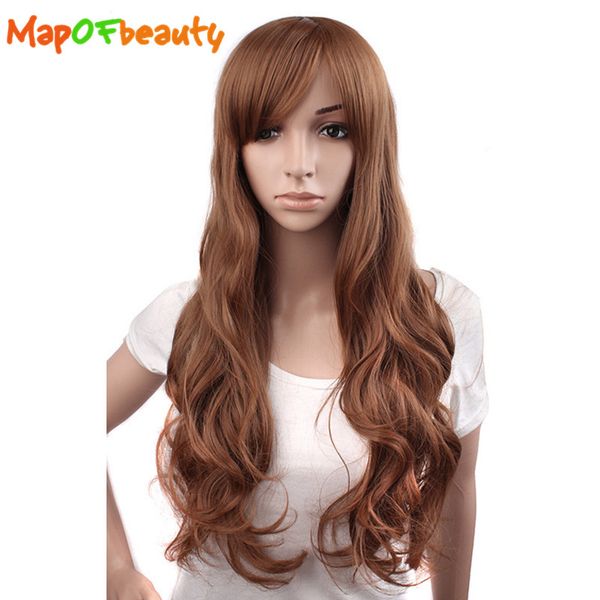 mapofbeauty long loose wave light dark brown black 75cm women cosplay lady's heat resistant synthetic full hair, Black;brown
mapofbeauty long loose wave light dark brown black 75cm women cosplay lady's heat resistant synthetic full hair, Black;brown