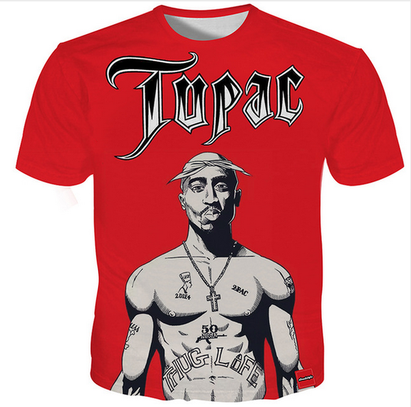 2018 plus tshirt 3d harajuku tees 2pac rapper 3d print fashion summer nude men streetwear red fitness tqggd, Black
2018 plus tshirt 3d harajuku tees 2pac rapper 3d print fashion summer nude men streetwear red fitness tqggd, Black