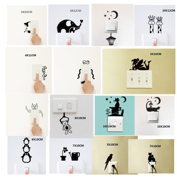 cute animal light switch kids room removable tiny cartoon wall stickers personalized home decoration set of 3
cute animal light switch kids room removable tiny cartoon wall stickers personalized home decoration set of 3