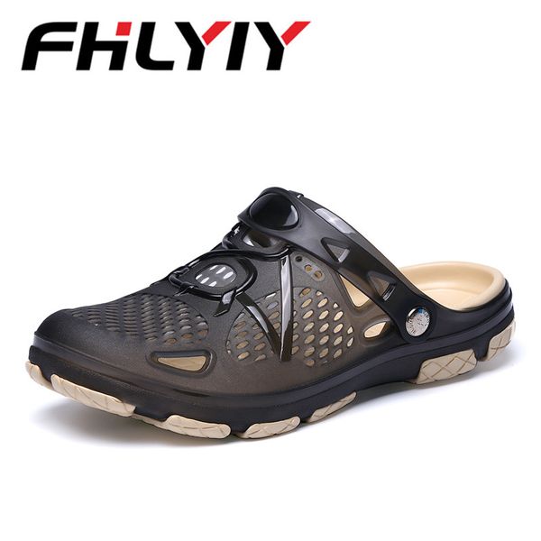 Men Sandals 2018 New Summer Style Men Beach Shoes Hollow Slippers Hole Breathable Flip Flops Non Slip Sandals Clogs Outside
Men Sandals 2018 New Summer Style Men Beach Shoes Hollow Slippers Hole Breathable Flip Flops Non Slip Sandals Clogs Outside