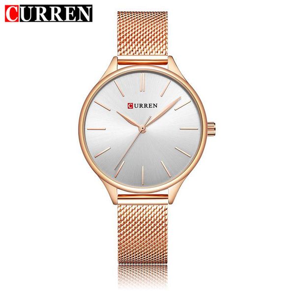 curren womens mesh steel stainless quartz watch luxury gold black 9024 ladies women fashion dress wristwatches relojes simple ildgk, Slivery;brown
curren womens mesh steel stainless quartz watch luxury gold black 9024 ladies women fashion dress wristwatches relojes simple ildgk, Slivery;brown