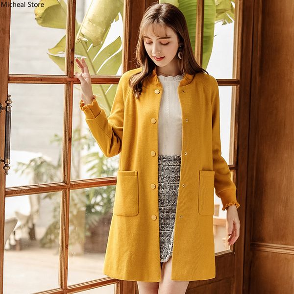 fashion women's clothing single-breasted long cardigan of new fund of 2018 autumn winters is recreational joker sweater coat, White;black
fashion women's clothing single-breasted long cardigan of new fund of 2018 autumn winters is recreational joker sweater coat, White;black