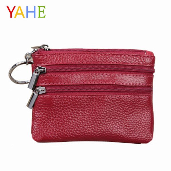 yahe small women leather coin purses mini female coin wallets with zip bag for key card change pouch hand bags for women, Red;black
yahe small women leather coin purses mini female coin wallets with zip bag for key card change pouch hand bags for women, Red;black