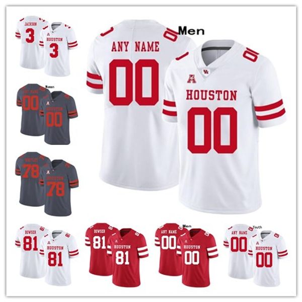 Custom Houston Cougars Greg Ward Jr Case Keenum Andre Ware Any Name Any Number Mens Women Youth college football stitched jerseys
Custom Houston Cougars Greg Ward Jr Case Keenum Andre Ware Any Name Any Number Mens Women Youth college football stitched jerseys