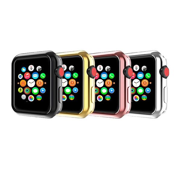 For Apple Watch Strap Series 1 2 3 Generat TPU Electroplate 4 Color With Box Watch Cases Breathable Smart Watch Cover Bracelet
For Apple Watch Strap Series 1 2 3 Generat TPU Electroplate 4 Color With Box Watch Cases Breathable Smart Watch Cover Bracelet