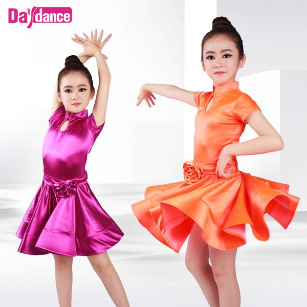 new latin dance dresses girls children ballroom dance practice costumes rumba samba spandex shiny stage performance dresses, Black;red
new latin dance dresses girls children ballroom dance practice costumes rumba samba spandex shiny stage performance dresses, Black;red