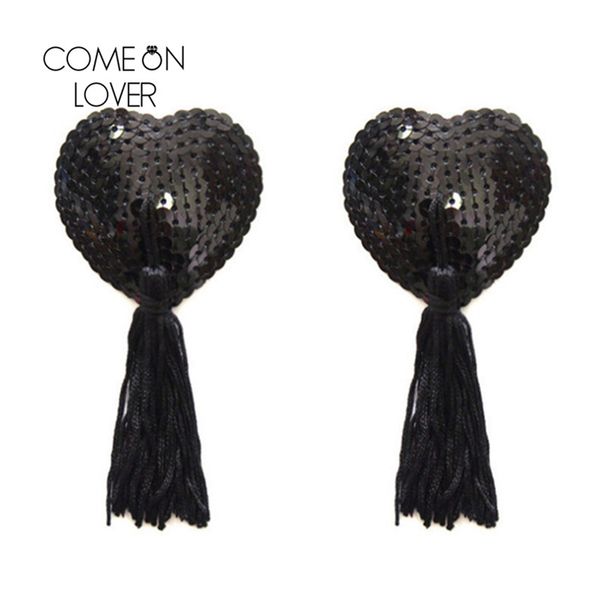 nc036 lingerie bare lift women self adhesive sequin tassel cover heart shape bra nipple cover pasties breast petals, Black;white
nc036 lingerie bare lift women self adhesive sequin tassel cover heart shape bra nipple cover pasties breast petals, Black;white