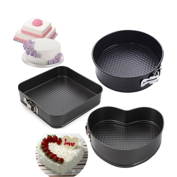 heart square round steel nonstick gift baking dishes pans removable bottom bakeware springform pan cake pans 
heart square round steel nonstick gift baking dishes pans removable bottom bakeware springform pan cake pans