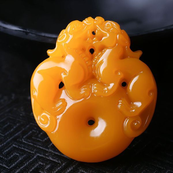natural huang longyu wild animal pendant peace buckle jade kirin everything peace mens and womens jade pendant peace brand yu pei, Silver
natural huang longyu wild animal pendant peace buckle jade kirin everything peace mens and womens jade pendant peace brand yu pei, Silver