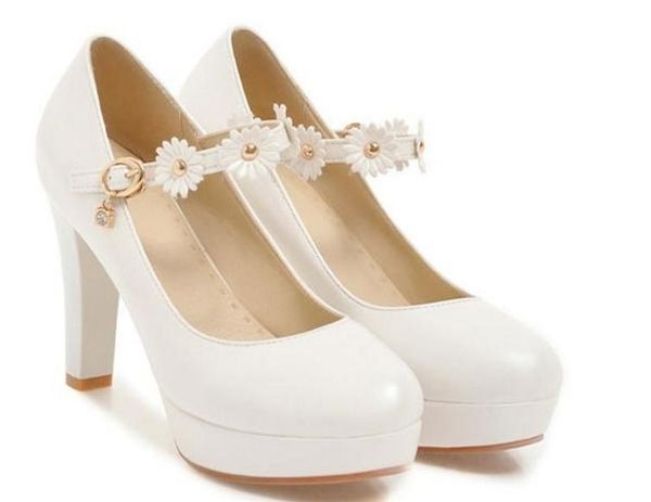 send spring new style high-heeled shoes woman shallow mouth waterproofing table coarse heel shoes, Black
send spring new style high-heeled shoes woman shallow mouth waterproofing table coarse heel shoes, Black