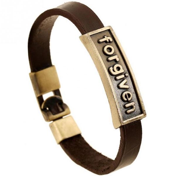 fashion men woman faux cowhide alloy pendant bangle simple jewelry accessory ltter, Black
fashion men woman faux cowhide alloy pendant bangle simple jewelry accessory ltter, Black