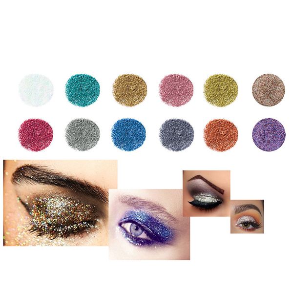 12pcs/set glitter eyeshadow gel shimmer diamond metallic power 3d eyes makeup cosmetic pigment kit smoky eye shadow make up tool
12pcs/set glitter eyeshadow gel shimmer diamond metallic power 3d eyes makeup cosmetic pigment kit smoky eye shadow make up tool