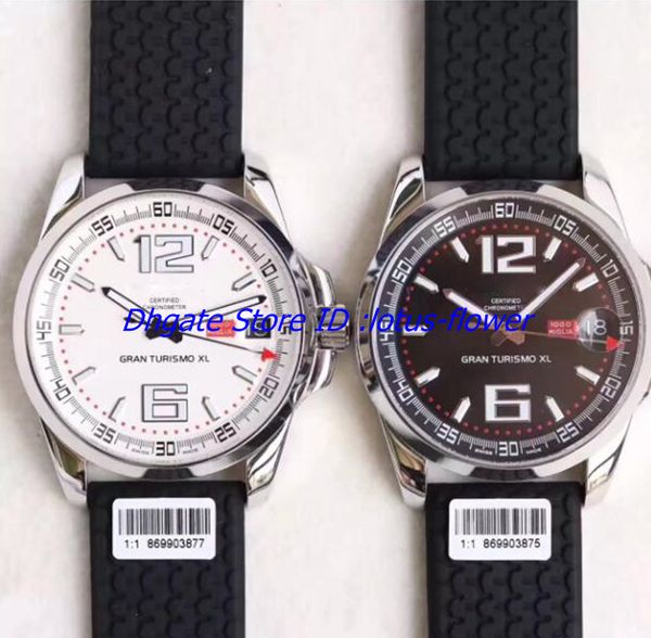 V6 New Top Mens Automatic Eta 2824 Watch Date Men Chronometer Rubber 168457 Swiss Watches Power Reserve Turismo Sapphire Gran XL Wristwatch
V6 New Top Mens Automatic Eta 2824 Watch Date Men Chronometer Rubber 168457 Swiss Watches Power Reserve Turismo Sapphire Gran XL Wristwatch