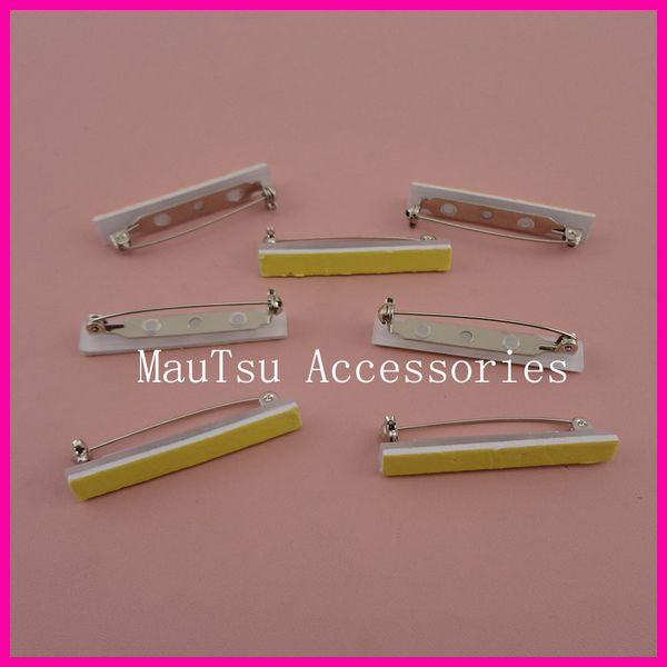 50pcs 3.8cm 1.5" silver finish self adhesive bar shape plain metal pin backs with locked for brooches badges jewelry finding stuff
50pcs 3.8cm 1.5" silver finish self adhesive bar shape plain metal pin backs with locked for brooches badges jewelry finding stuff