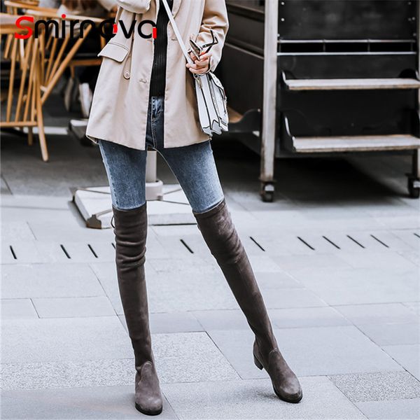 smirnova 2018 new arrival butterfly knot ladies long boots winter round toe thigh high boots over the knee woman, Black
smirnova 2018 new arrival butterfly knot ladies long boots winter round toe thigh high boots over the knee woman, Black