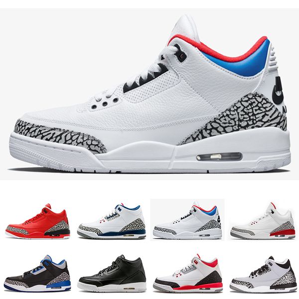 TOP Quality Wholesale III Basketball Shoes Black and white cement Outdoor Sports sneaker mens shoes size 8-13
TOP Quality Wholesale III Basketball Shoes Black and white cement Outdoor Sports sneaker mens shoes size 8-13