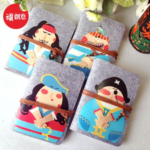 mr.wan stationery series pirates retro thick loose leaf notebook portable notebook south korea stationery business, Purple;pink
mr.wan stationery series pirates retro thick loose leaf notebook portable notebook south korea stationery business, Purple;pink
