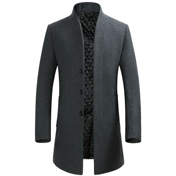 middle-aged wool jacket men's long collar collar business winter woolen cloth coat plus cotton thick windbreaker xd341, Black
middle-aged wool jacket men's long collar collar business winter woolen cloth coat plus cotton thick windbreaker xd341, Black