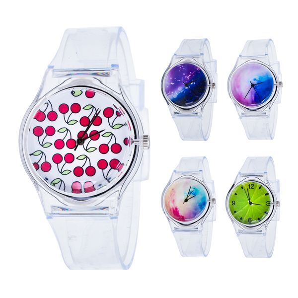 fashion transparent kids women colorful dial jelly quartz analog wrist watch, Slivery;brown
fashion transparent kids women colorful dial jelly quartz analog wrist watch, Slivery;brown