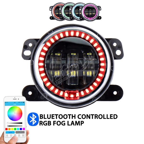 4inch 30w remote rgb led fog light for offroad wrangler rubicon jk lj yj motorcycle 4x4 vehicle fog lamp
4inch 30w remote rgb led fog light for offroad wrangler rubicon jk lj yj motorcycle 4x4 vehicle fog lamp