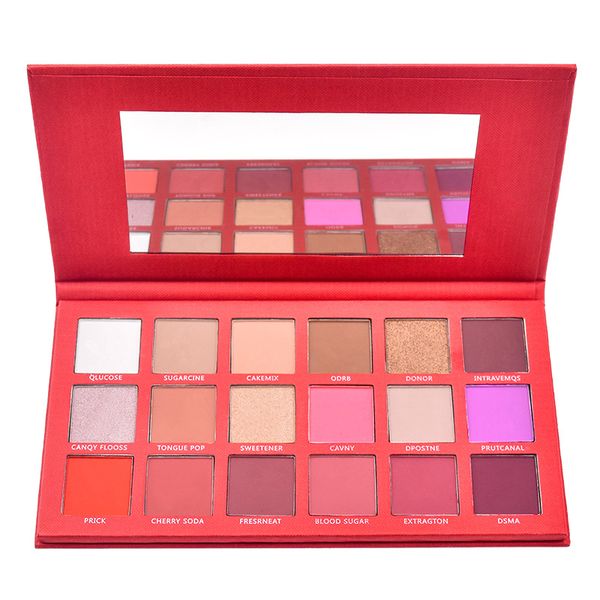 HOT New Makeup Palette -- Blood -- Sugar -- eyeshadow 18 colors Eye shadow Pressed pigment palette matte Eye Shadow palette DHL shipping
HOT New Makeup Palette -- Blood -- Sugar -- eyeshadow 18 colors Eye shadow Pressed pigment palette matte Eye Shadow palette DHL shipping