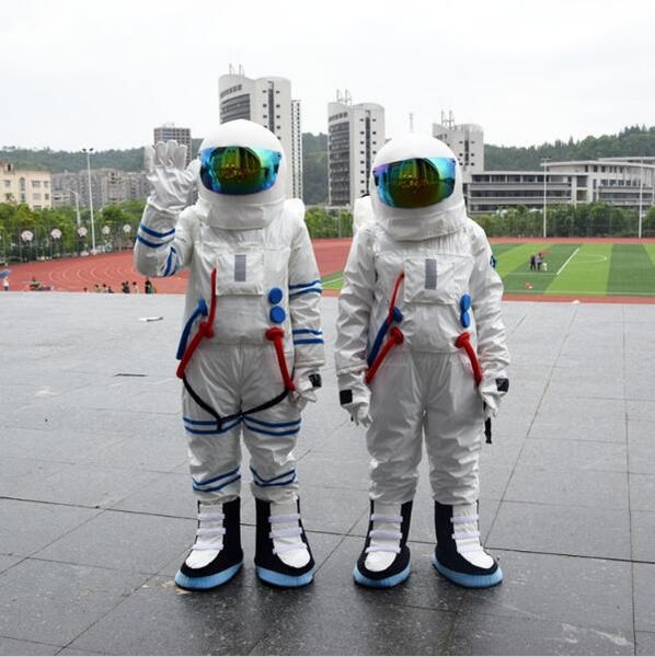 space suit mascot costume astronaut mascot costume with backpack glove,shoes, Red;yellow
space suit mascot costume astronaut mascot costume with backpack glove,shoes, Red;yellow