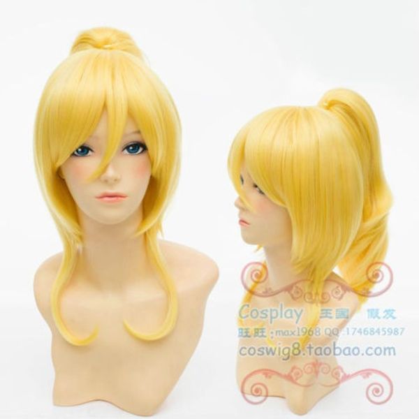 lovelive ayase eli new medium cosplay wig clip ponytail, Black
lovelive ayase eli new medium cosplay wig clip ponytail, Black