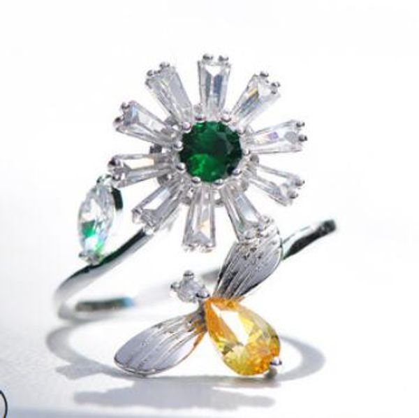 jewelry rings fror women bee flowers open rings cute simple fashionj of shipping, Golden;silver
jewelry rings fror women bee flowers open rings cute simple fashionj of shipping, Golden;silver