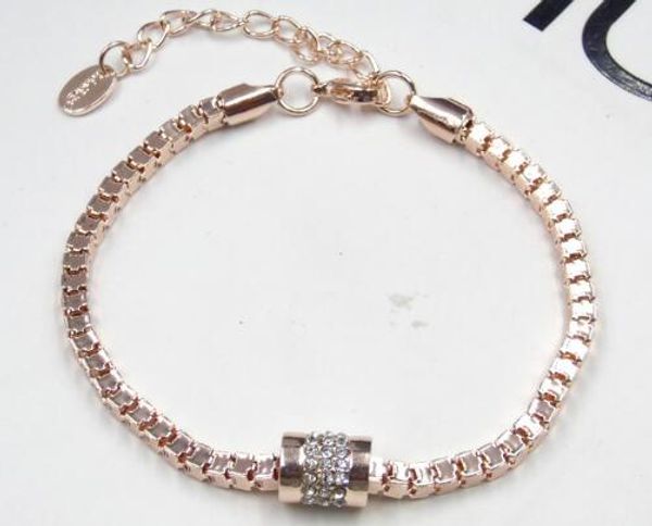 style european and american rose gold fashion simple zirconia diamond bracelet female fashion classic exquisite elegance, Black
style european and american rose gold fashion simple zirconia diamond bracelet female fashion classic exquisite elegance, Black