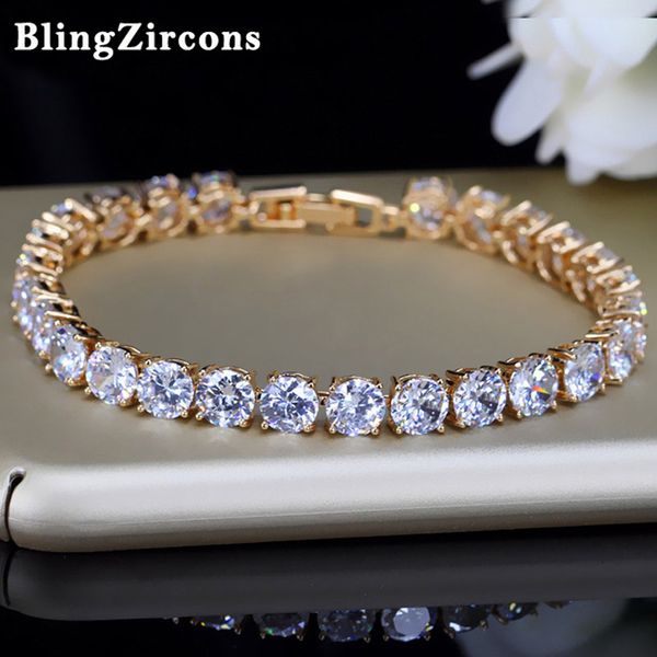 BlingZircons 6 Цвет Золотой Цвет Круглый Цирконий Кристалл Теннисные Браслеты Браслеты
BlingZircons 6 Цвет Золотой Цвет Круглый Цирконий Кристалл Теннисные Браслеты Браслеты