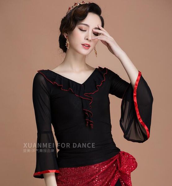 fashion modern lace long-sleeve costume comfortable latin dance for women/female/lady, performance wear yd0233, Black;red
fashion modern lace long-sleeve costume comfortable latin dance for women/female/lady, performance wear yd0233, Black;red