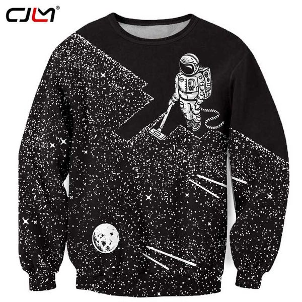 cjlm black sweatshirts men 2018 spring autumn 3d funny print space man astronaut hoodies sweatshirt hip hop round neck coats
cjlm black sweatshirts men 2018 spring autumn 3d funny print space man astronaut hoodies sweatshirt hip hop round neck coats