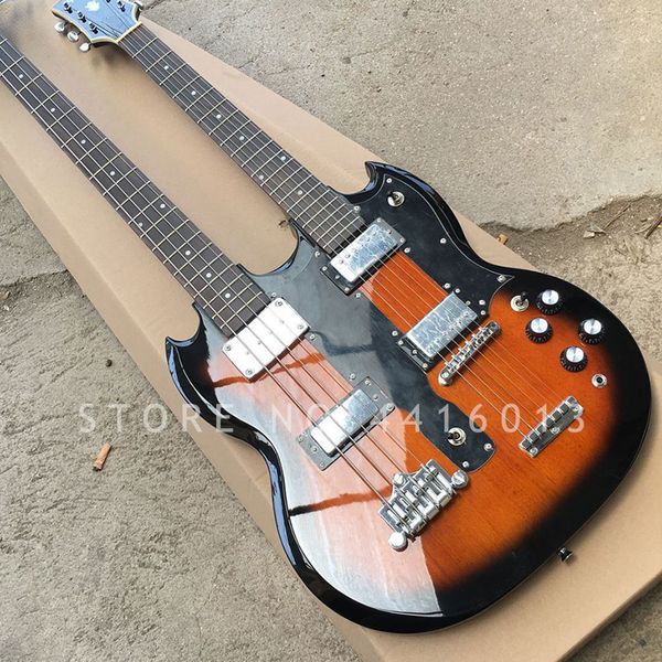 Factory cu tom double neck g guitar 4 6 tring electric ba guitar with ro ewood fingerboard mu ical in tument hop
Factory cu tom double neck g guitar 4 6 tring electric ba guitar with ro ewood fingerboard mu ical in tument hop
