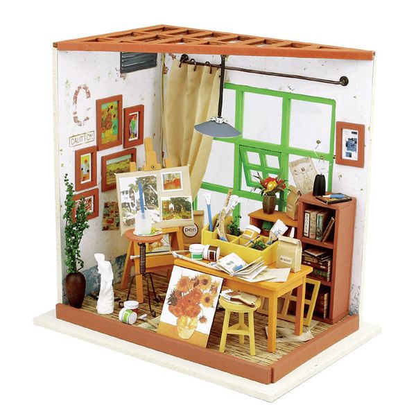 Robud DIY Miniature Ada студия Кукольный дом модель здания наборы Кукольный дом обучение об
Robud DIY Miniature Ada студия Кукольный дом модель здания наборы Кукольный дом обучение об