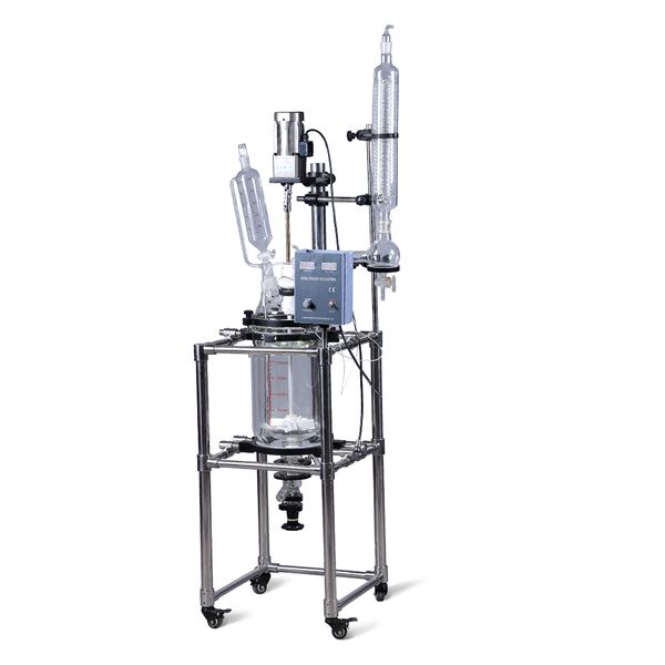 zzkd double lined vacuum chemical glass reactor with high borosilicate gg3.3 glass from laboratory equipment manufacturer
zzkd double lined vacuum chemical glass reactor with high borosilicate gg3.3 glass from laboratory equipment manufacturer