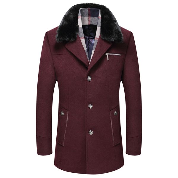 winter woolen casual jackets coat fashion business thicken overcoat men wool jacket winter men wool jacket, Black
winter woolen casual jackets coat fashion business thicken overcoat men wool jacket winter men wool jacket, Black