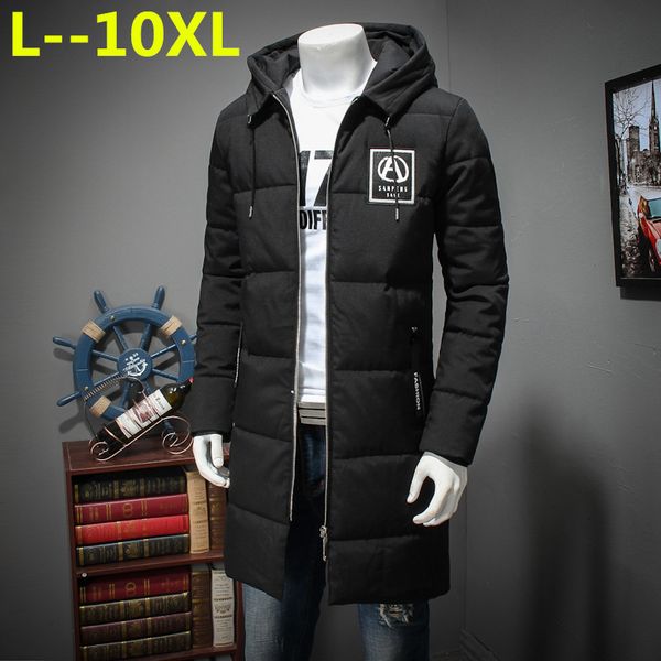 10xl 8xl 6xl 5xl 2018 soft fabric winter men's jacket thickening casual cotton jackets winter mid-long parka men clothing, Black
10xl 8xl 6xl 5xl 2018 soft fabric winter men's jacket thickening casual cotton jackets winter mid-long parka men clothing, Black