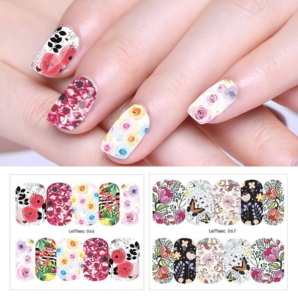 lemooc 1 sheet flower nail transfer sticker 29 patterns water decal colorful nail art decoration for manicure watermark, Black
lemooc 1 sheet flower nail transfer sticker 29 patterns water decal colorful nail art decoration for manicure watermark, Black