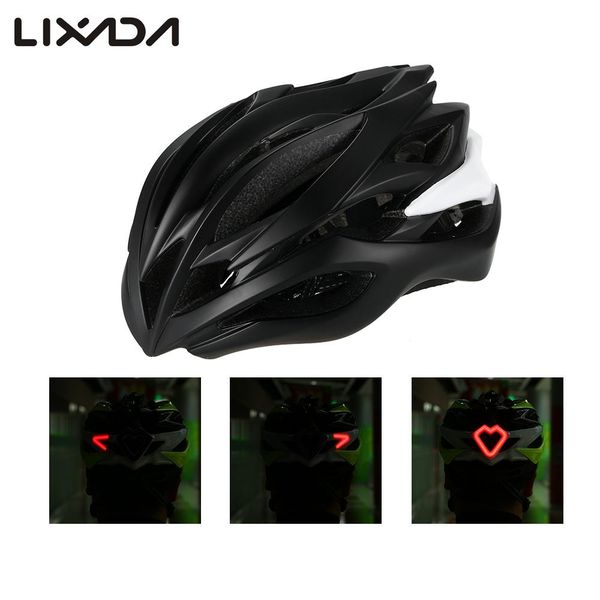 usb rechargeable smart cycling bicycle helmet with led signal light outdoor sport head safety protective guard 54 - 61cm
usb rechargeable smart cycling bicycle helmet with led signal light outdoor sport head safety protective guard 54 - 61cm